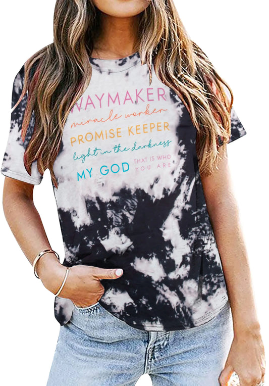 Haymaker Christian Inspirational Short Sleeve Top